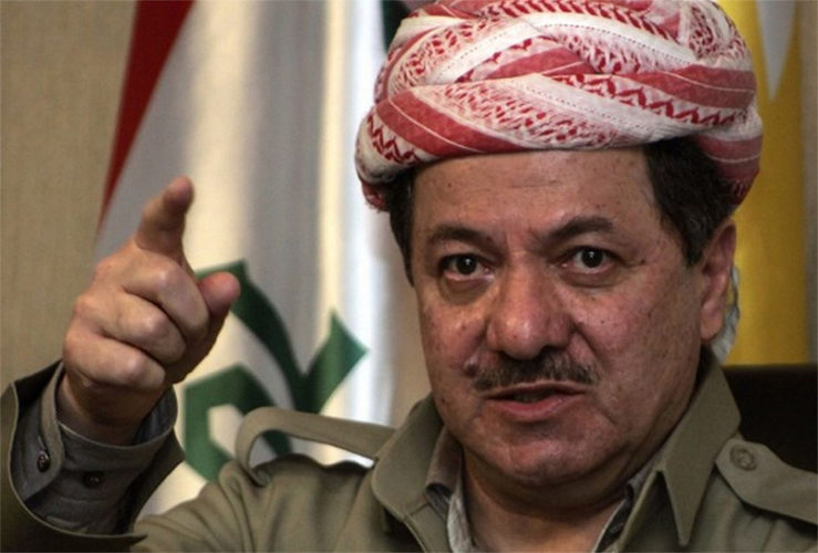 مسعود بارزانی,پایگاه خبری هه وال مهاباد