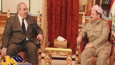 بارزانی و علاوی