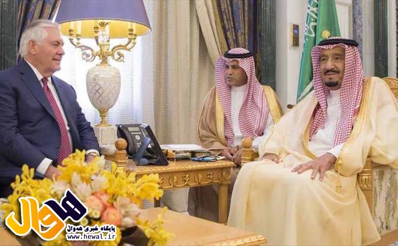 تیلرسون,ریاض,پادشاه عربستان,رکس تیلرسون,عادل الجبیر,عراق,ایران